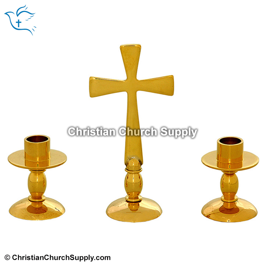 Altar Crucifix with Candle Holders, Manufacturers of Altar Crucifix with Candle  Holders, Buy Altar Crucifix with Candle Holders at   - as-1003