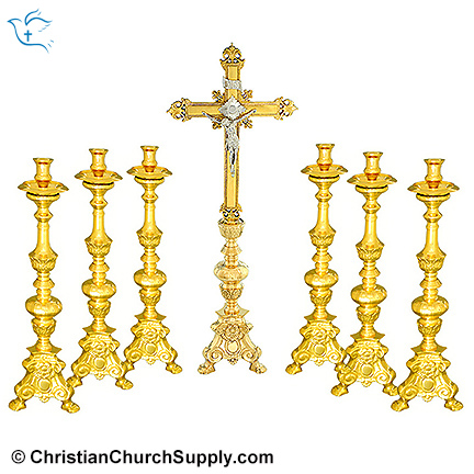 Altar Crucifix with Candle Holders, Manufacturers of Altar Crucifix with Candle  Holders, Buy Altar Crucifix with Candle Holders at   - as-1003