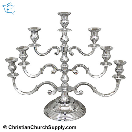 Aluminum Candelabra7 Light