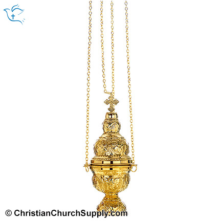 Brass 4 Chains Censer