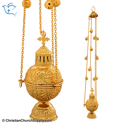 Brass Censor with 12 Bells