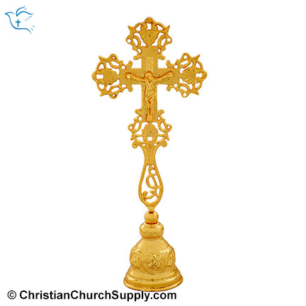 Brass Crucifix Cross