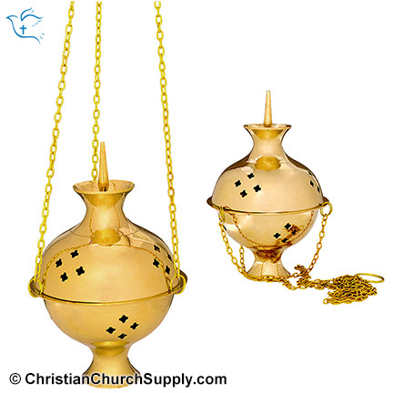 Brass Hanging Censer