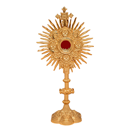 Brass Italian Monstrance