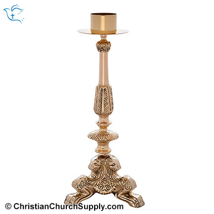 Brass Orthodox Candlestick