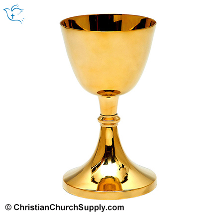 Brass Plain Chalice