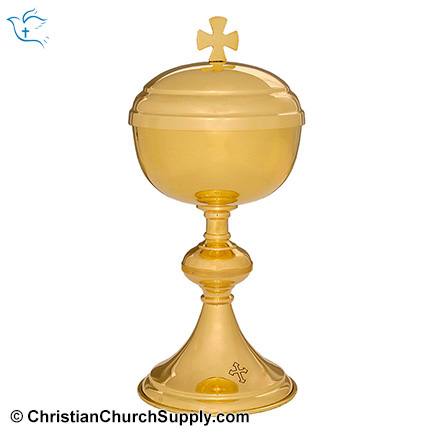 Brass Plain Ciborium