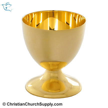Catholic Brass Chalice Goblet