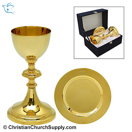 Catholic Chalice and Paten