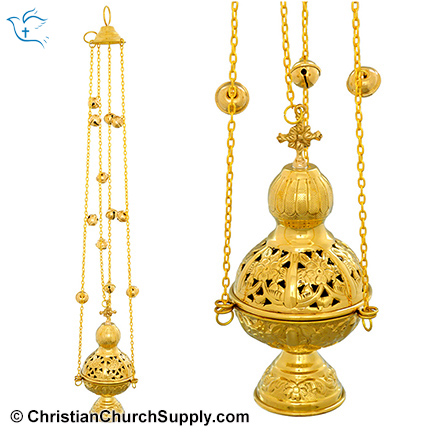 Censer incense burner with 12 Bells