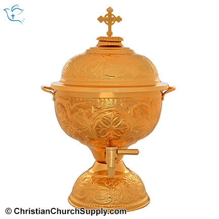 Greek Orthodox Holy Water Fonts 6 Litre