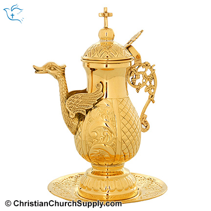 Orthodox Brass Byzantine Zeon Dragon Style