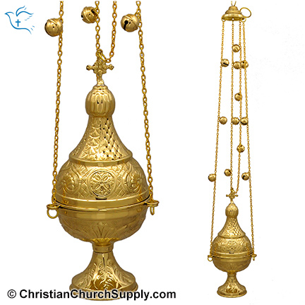 Orthodox Censer with 12 Bells