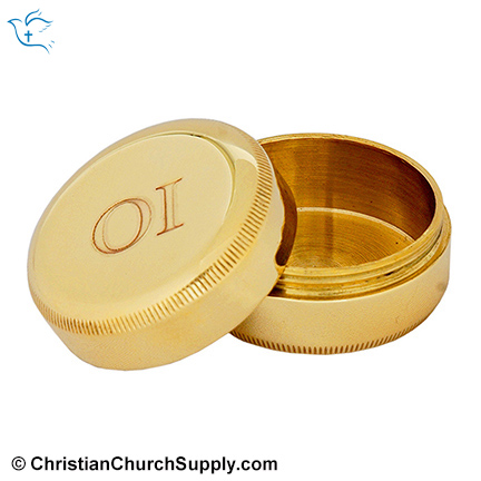 Polished Brass Holy Oil Stocks