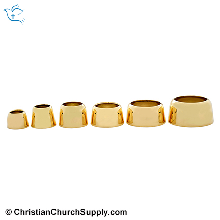 Solid Brass Candle Wind Protector