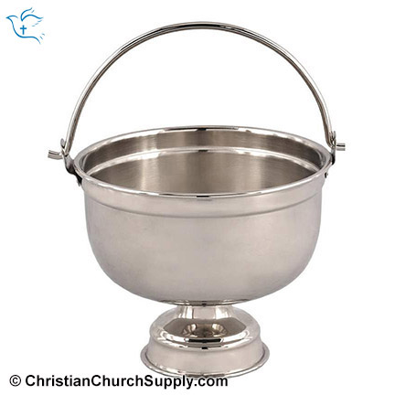 Stainless Steel Small Holy Water Bucket